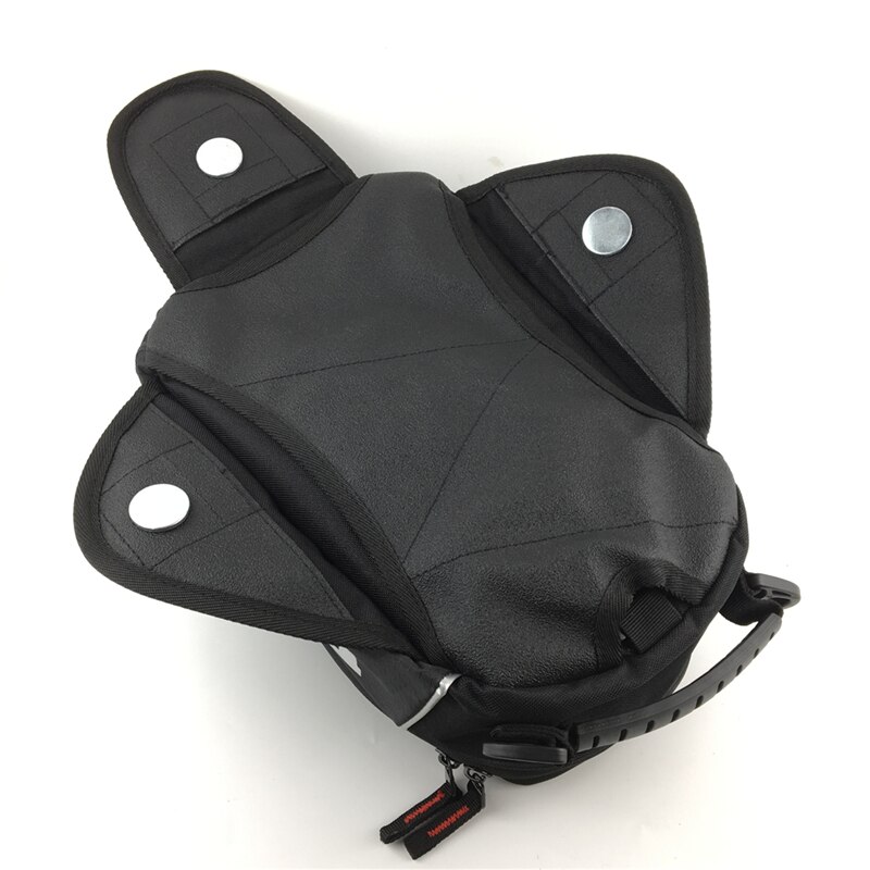 Sac à dos magnétique étanche pour moto, sacoche de selle à bandoulière simple, étui de téléphone avec housse de pluie