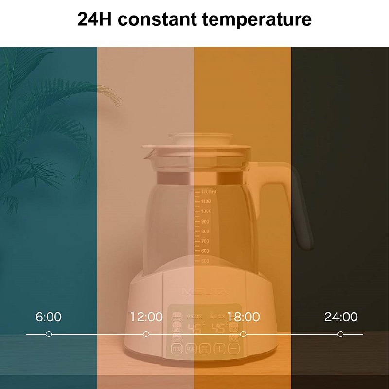 Kleinkind Thermostat Milch Regler Wasserkocher Wasser Clever Isolierung Topf Automatische Milch Wärmer Milch Pulver Thermo Baby Wasserkocher