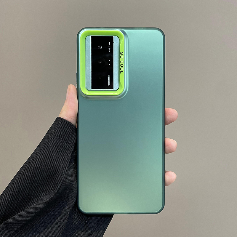For Xiaomi POCO F5 Pro Hard PC Matte Lens Protective Back Cover Case For Xiaomi POCO F4 GT F3 X5 Full Cover Phone Shell housing: CANVAS / Blue