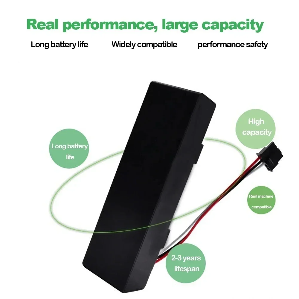 Original-Akku für Conga 14,8 3200 Kehr wisch roboter V mAh Staubsauger