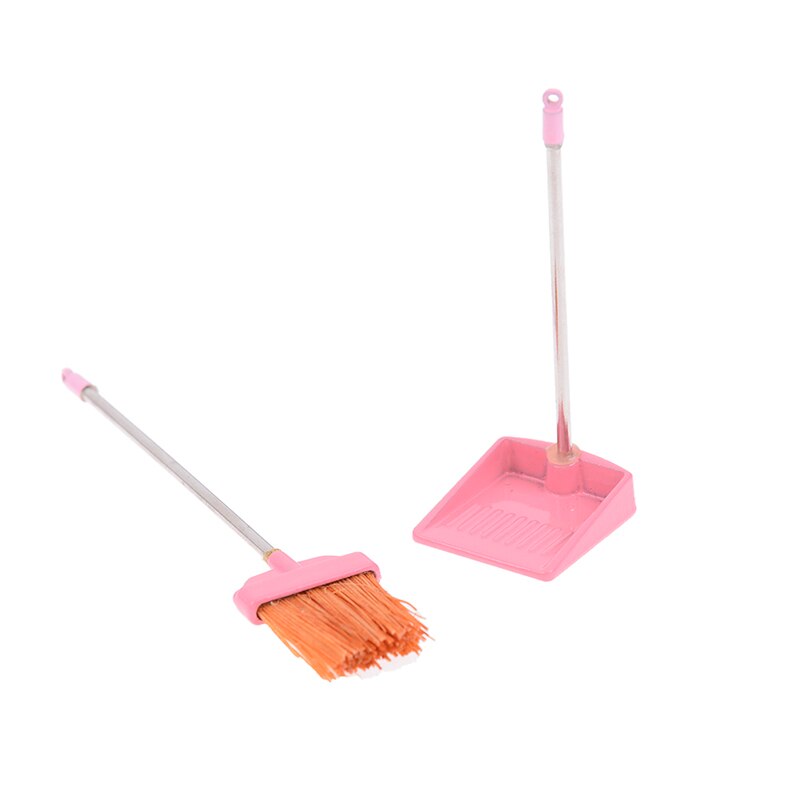 Mini Desktop Sweep Reinigingsborstel Kleine Bezem Stoffer Set