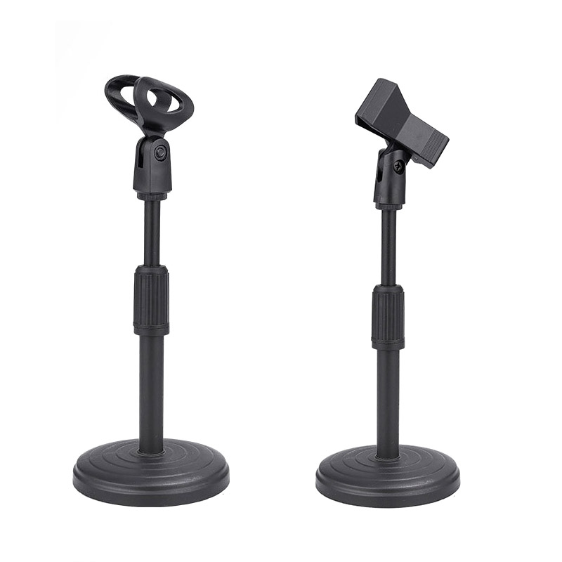 Mini Foldable Desk Microphone Stand Adjustable Microphone Bracket Support Mount Holder Mic Microphone Bracket Support