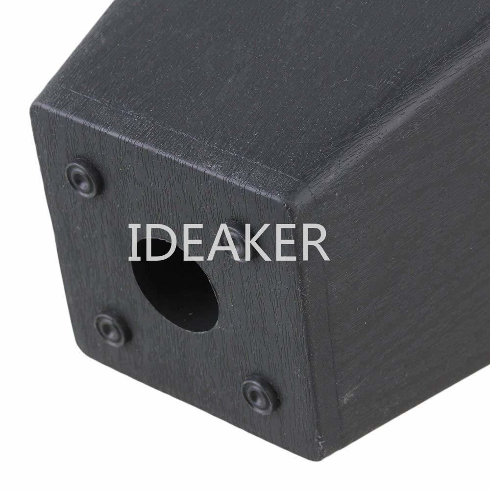 1PCS 97x98x65mm Plastic & Metal Furniture Leg Table Cabinet Bed Black Leg