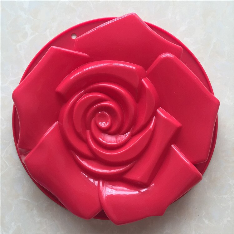 Rose Bloem Cakevorm Pan, Siliconen Bakvorm voor Verjaardag Cake, Muffin, Brood, Taart, flan, Taart, Mousse, Cheesecake