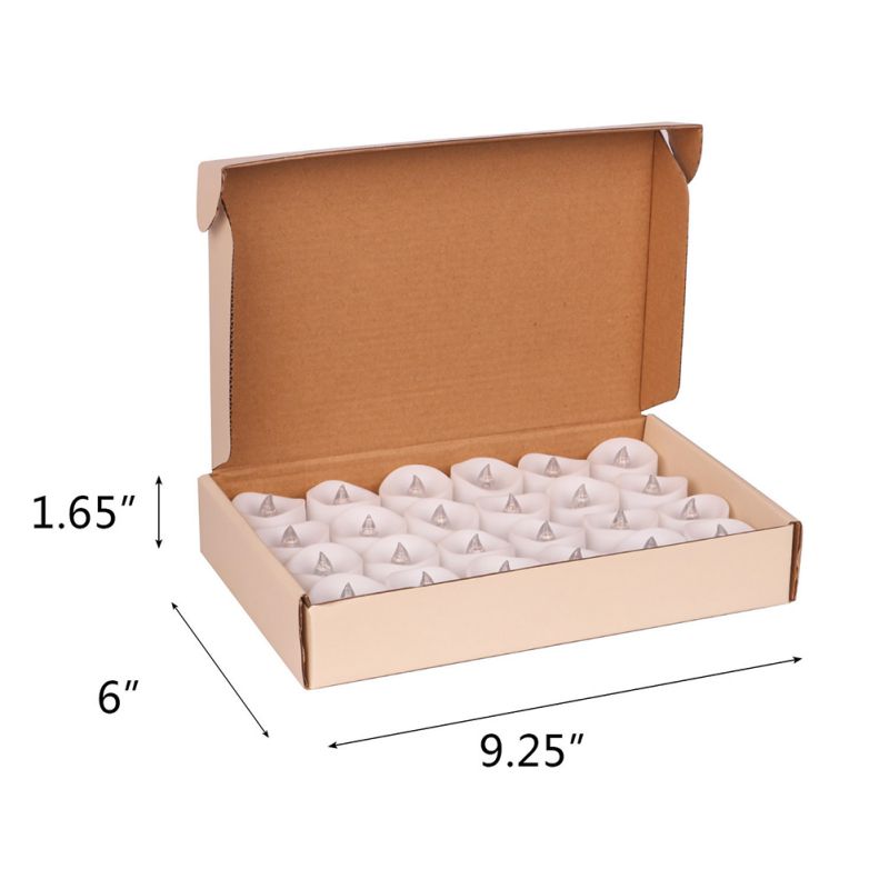 Batterie Betrieben Timer Kerzen 12 Packungen LED Flammenlose Votiv Tee Lichter Kerze Für Hochzeit Heimat Dekorationen
