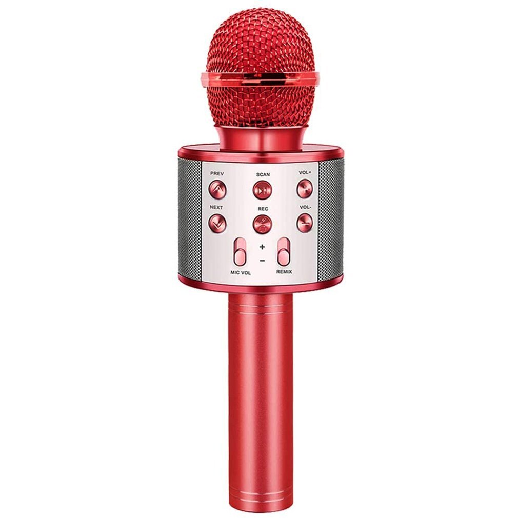 ！Bluetooth Karaoke Microphone Wireless Microphone Professiona Speaker Handheld Microfone Player Singing Recorder Mic: 6