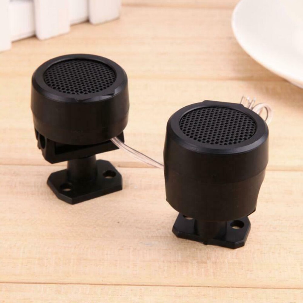 1Pair Car Speakers High Efficiency Mini Dome Car Tweeter Speaker Horn Audio Music Stereo Loudspeaker for Auto Audio System