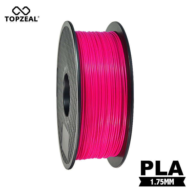 TOPZEAL PLA Gloeidraad 1.75mm 1KG PLA Plastic voor 3D Printer 3D Afdrukken Materialen Rose Kleur