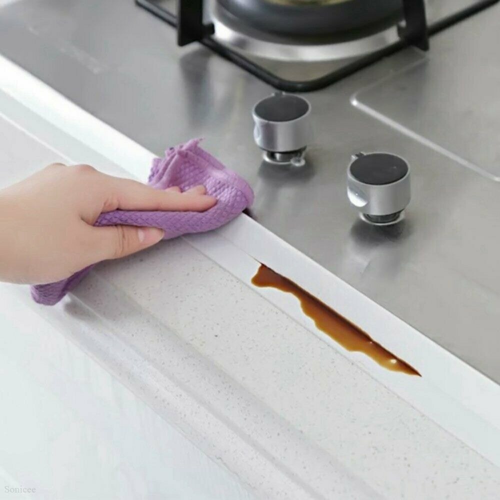 Cinta autoadhesiva para fregadero de cocina, resistente al agua, molde fuerte, blanco, gris, para bañera, tira de huecos de inodoro, sello de agua para piscina