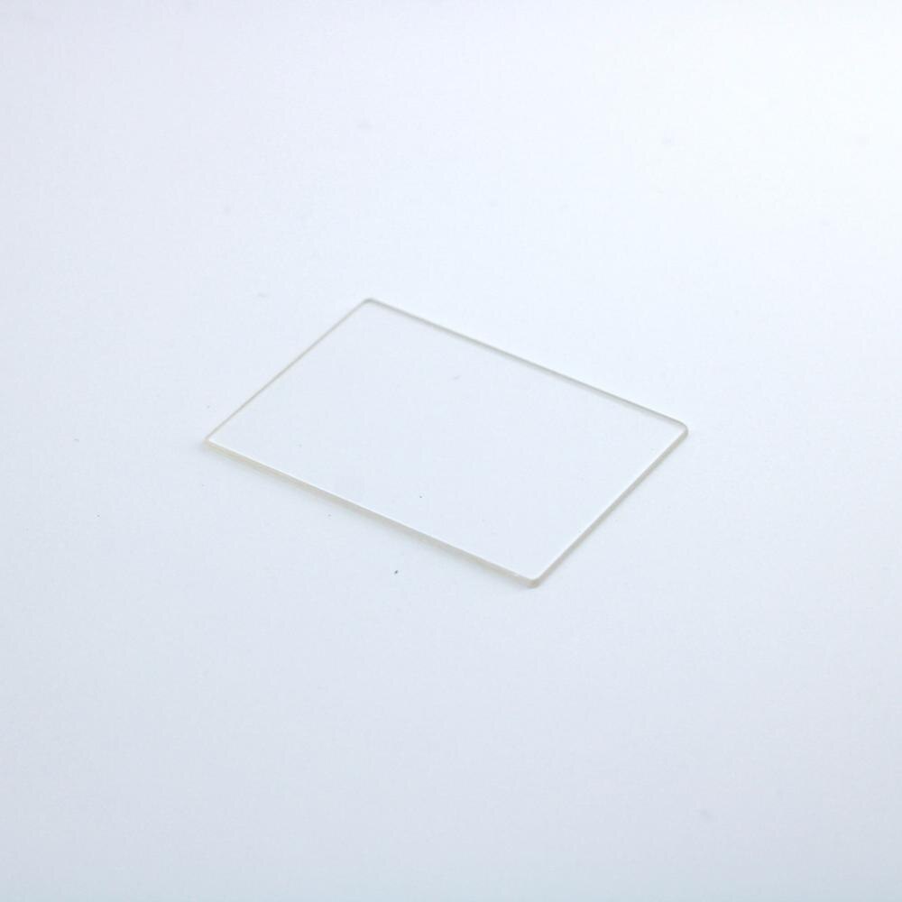 size 70x50mm high borosilicate glass 3.3 plate