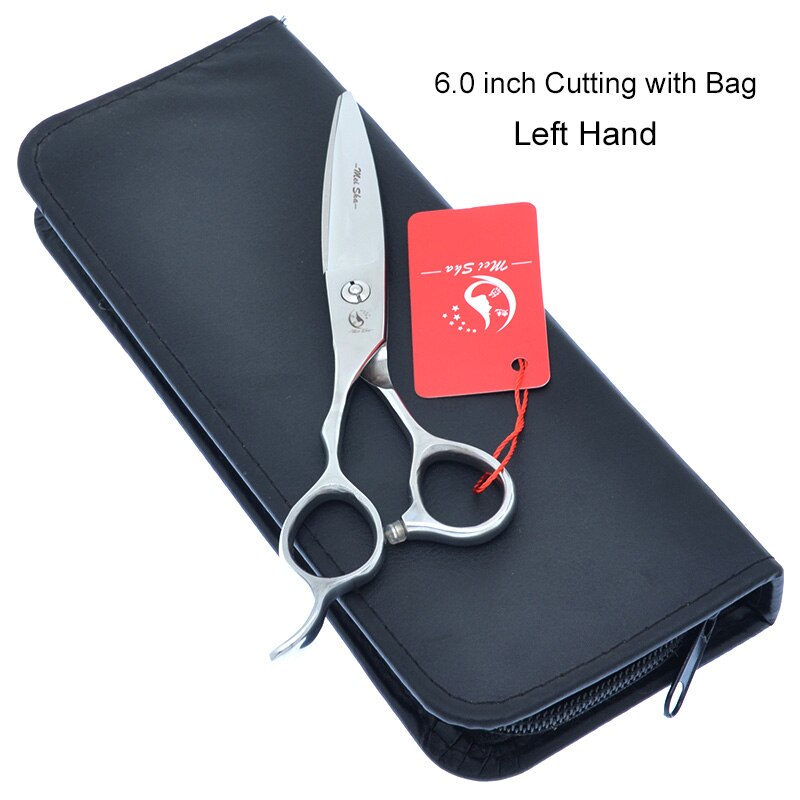 6.0 Inch Left Hand Hairdresser's Scissors Hairdressing Cutting Scissors Big Blades Left-Hand Barber Shears A0158A: A0158A-02-60