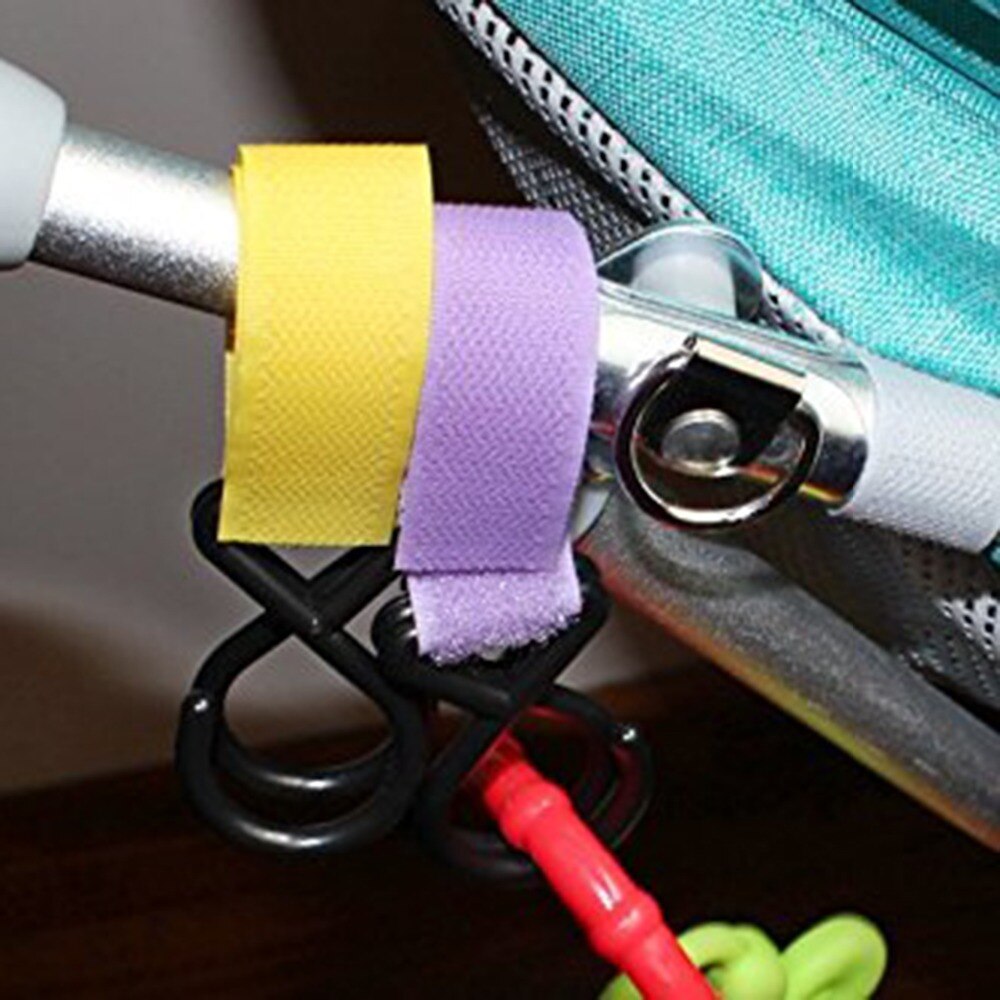 6 teile/satz Kinderwagen Haken Rollstuhl Kinderwagen Pram Wagen Tasche Aufhänger Haken Baby Kinderwagen Einkaufstasche Clip Kinderwagen Zubehör
