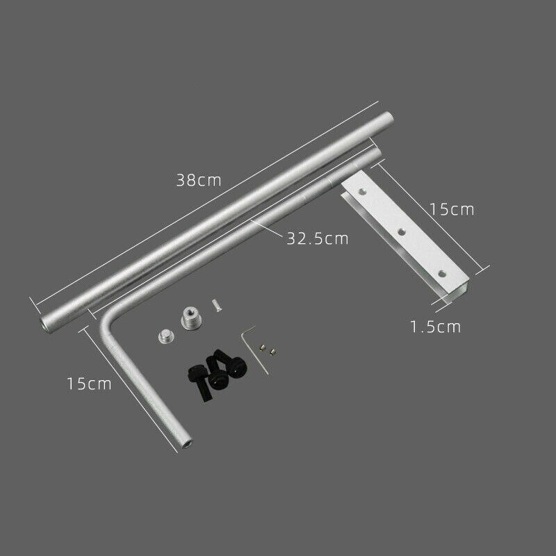 Chihiros Aluminium Fixer Beugel Zilver Stand 1Pcs Voor Wrgb Levendige Aquarium Led Licht Verlichting Supply