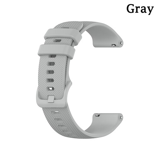Horloge Wrist Band Voor Garmin Venu Sq 2 Plus Smart Polsband Voor Garmin Vivomove Sport/Venu/Vivoactive3 siliconen Armband Riem: Gray