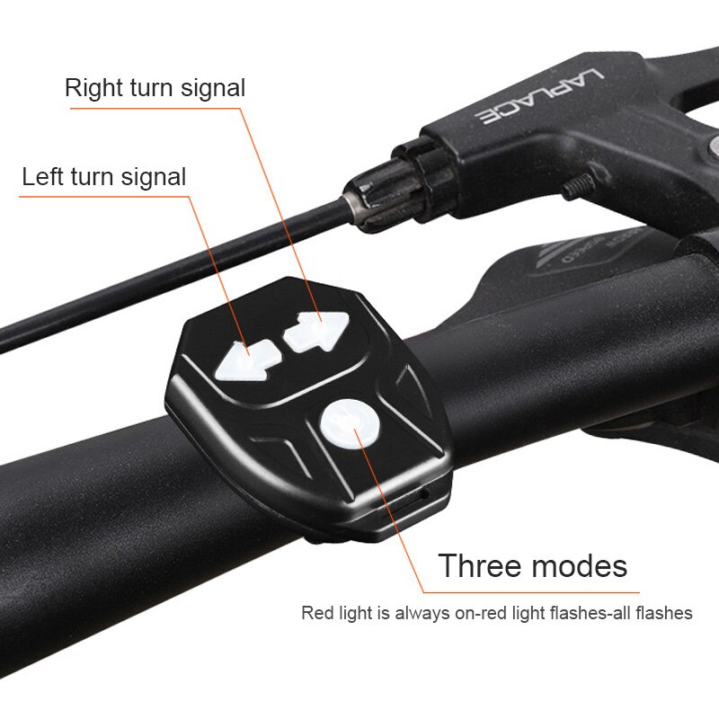 Fiets Richtingaanwijzers Afstandsbediening Fiets Richting Indicator Mtb Led Achterlicht Usb Oplaadbare Fietsen Achterlicht Met Hoorn