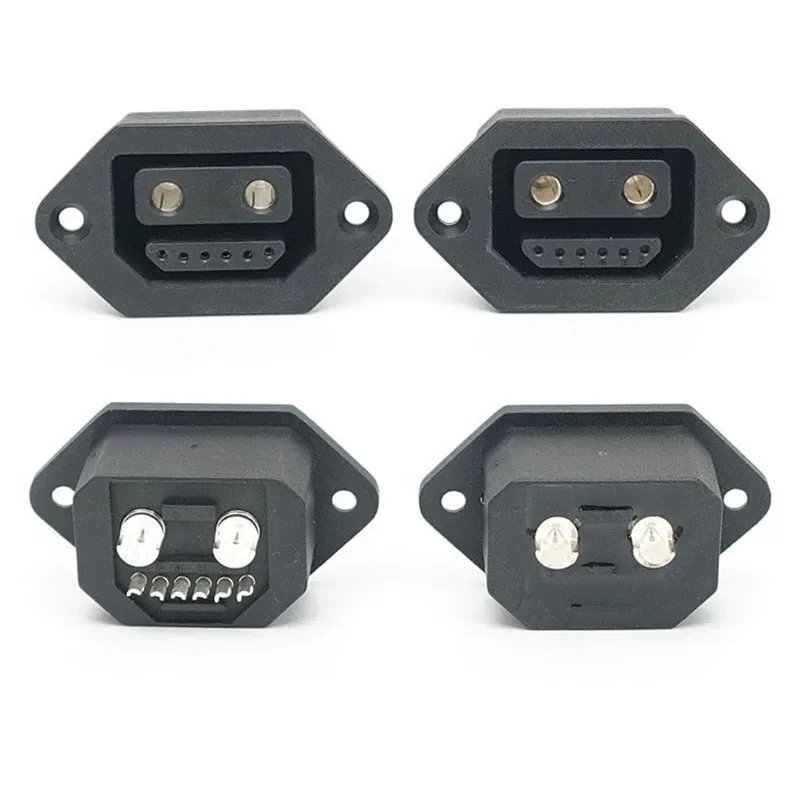 2 + 4/2 + 6 Lithium-Batterie Ladung Steckdose Elektrische Fahrzeug Hohe Strom Entladen Hafen Adapter Stift Ladung Stecker