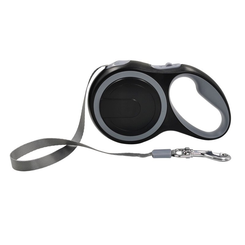 Automatic Extending Cat Leash Rope Long Strong Pet Leash For Large Durable Nylon Retractable Big Cat Walking Leash Leads: Gray / 8m  50 kg