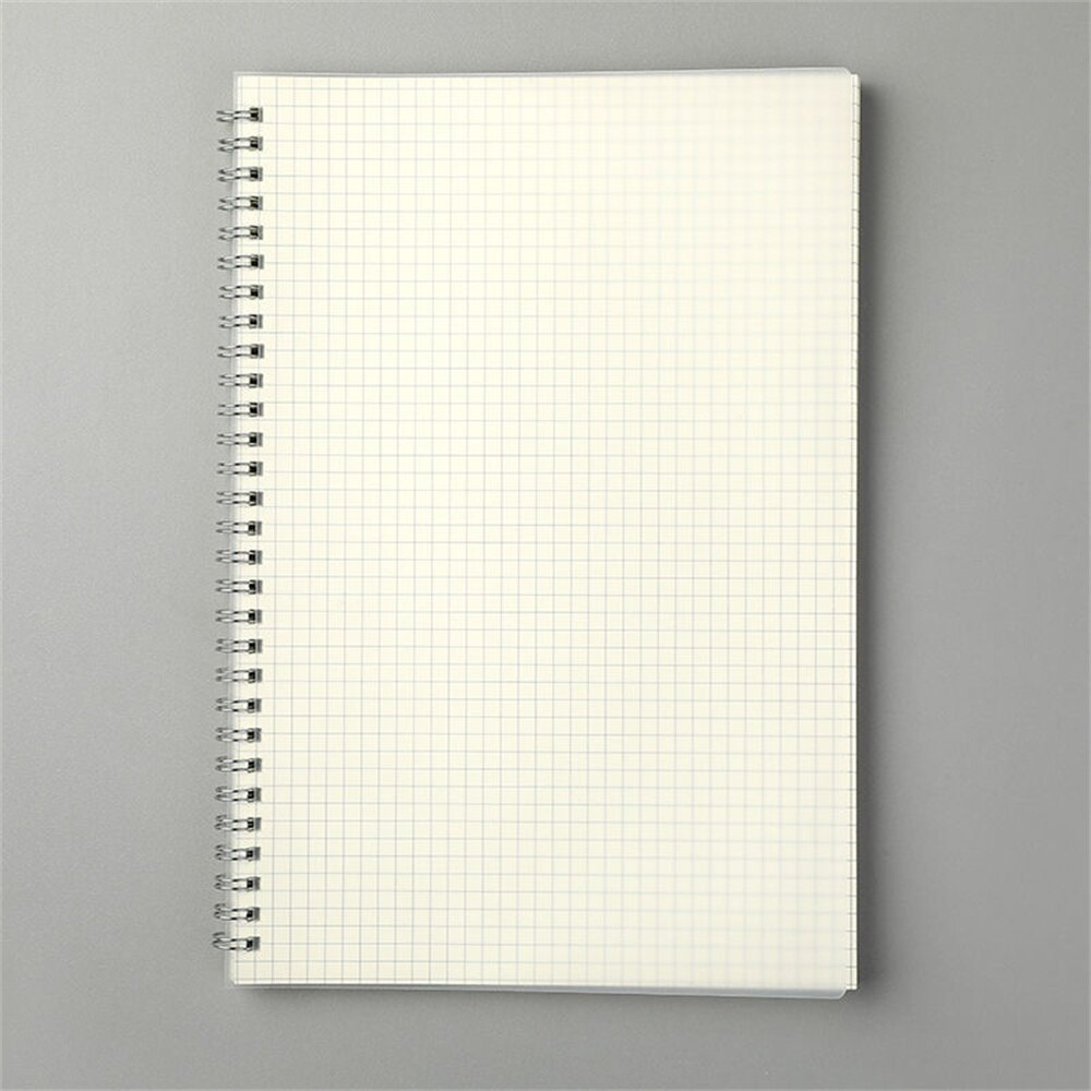 2022 A5 B5 A4 Notebook Notebook Student Eye Protection Coil Book Hand Ledger Business Meeting Student Notebook: A4 grid