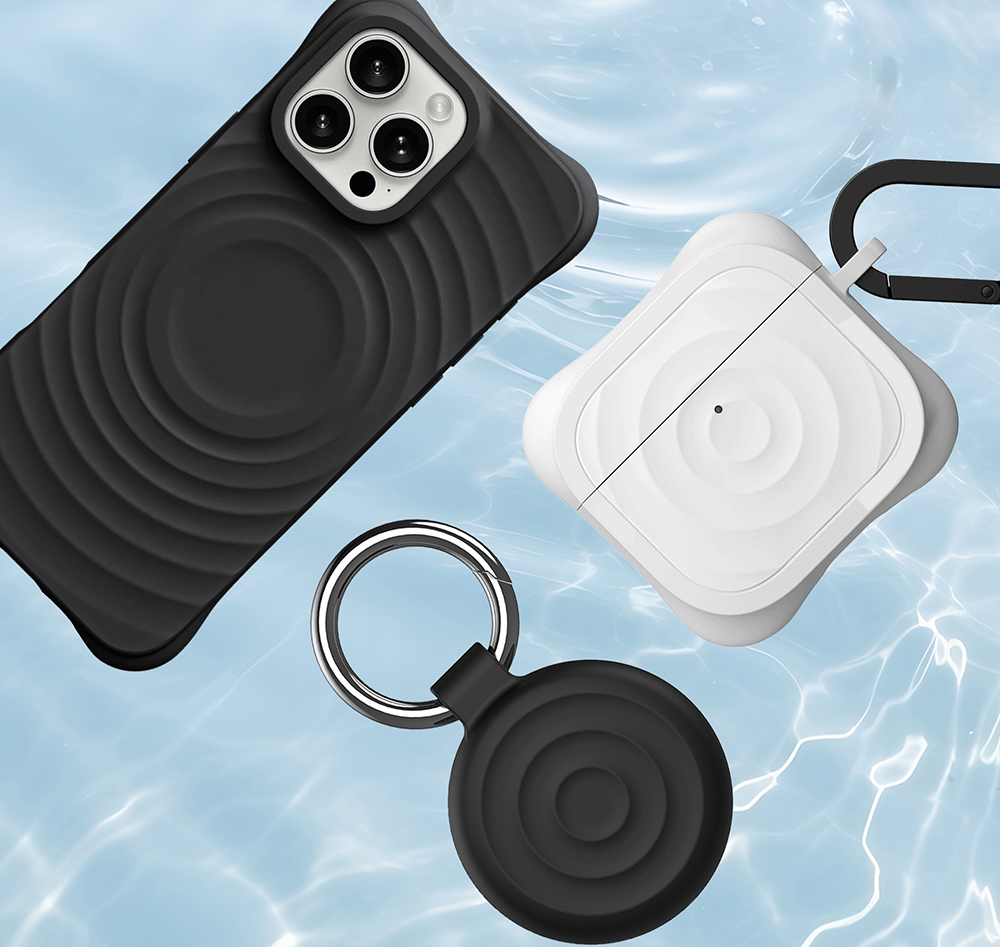 Silicone Keychain for Apple Airtags Case Protective Cover 360° Waterproof Airtag Holder Item Find Tracker Accessories