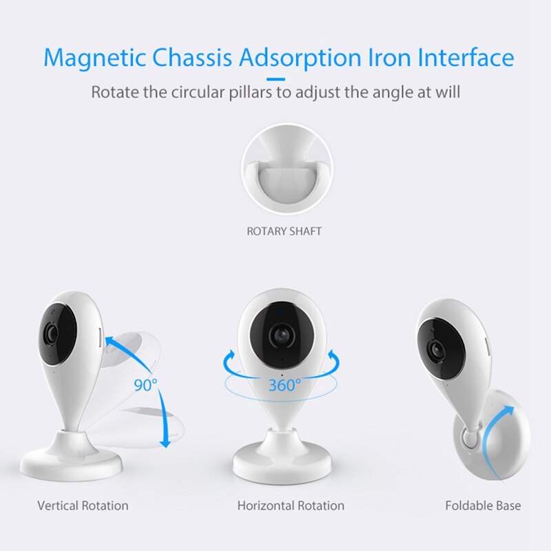 Caméra IP maison intelligente 720P Surveillance Wifi caméra Tuya vie intelligente travail avec Alexa Google maison IFTTT prise ue