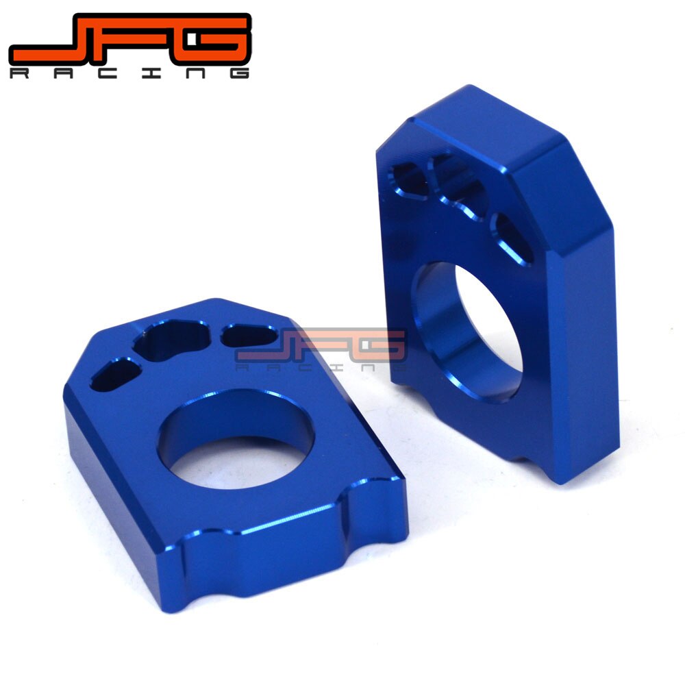 Motorcycle CNC Rear Chain Adjuster Axle Block For YAMAHA YZ250F YZ450F YZF250 YZF450 Motocross Dirt Bike