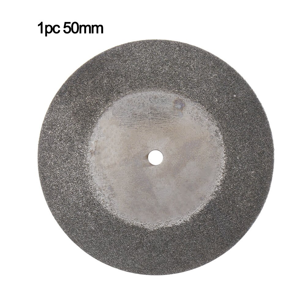 1/12 stücke 20-50mm Diamant Trennscheiben einstellen Glas Mini Jade Stein Kreissäge Klinge Schleifen schneiden Rad fliesen Schleif Dreh Werkzeug: 1pc 50mm