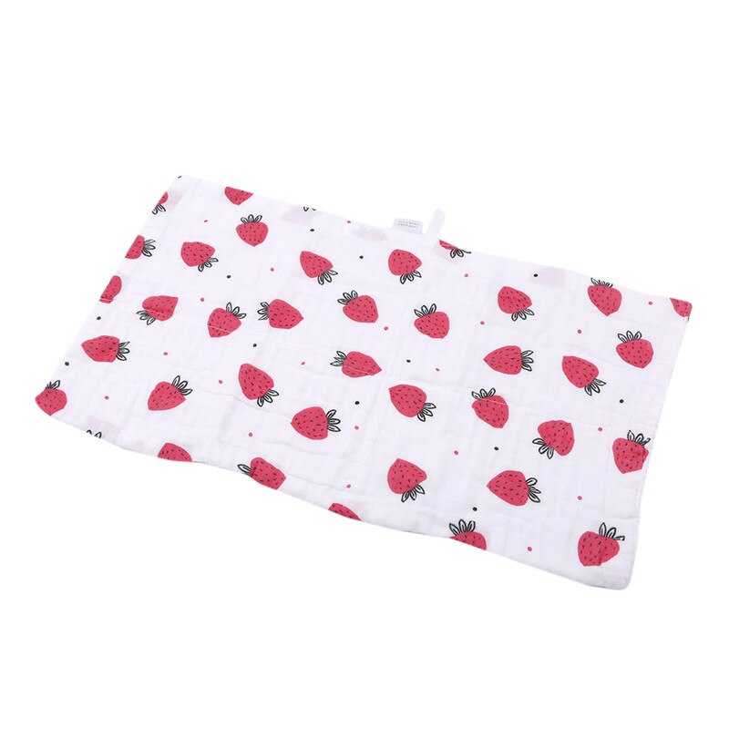 Musselin baumwolle niedlich obst Baby Handtücher Schal Swaddle Schlecht Handtuch Neugeborene Taschentuch Baden Fütterung Gesicht Waschlappen Wischen