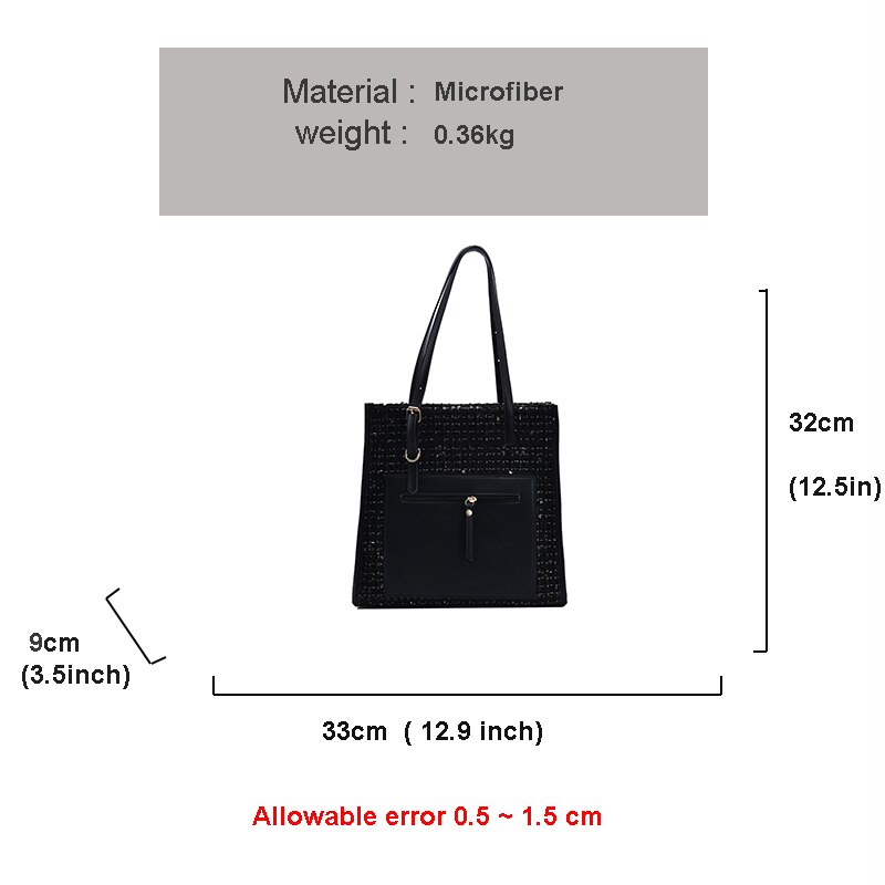 Dignified Temperament Ladies Square Bag Shoulder Bag All-match Diagonal Handbag Trend