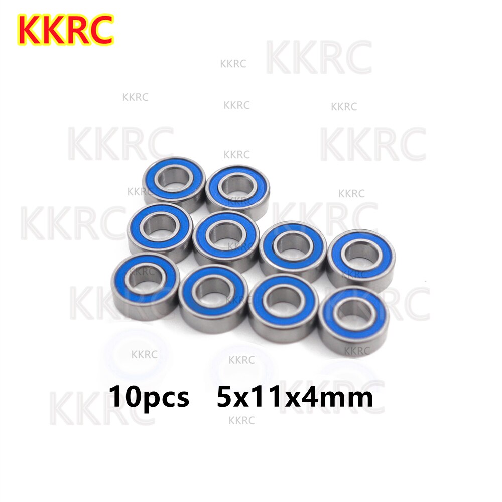 Full Set Bearings 5x11x4mm 5x8x2.5mm For 1/10 RC Car Traxxas Rustler Bandit Slash 2WD: 10pcs big