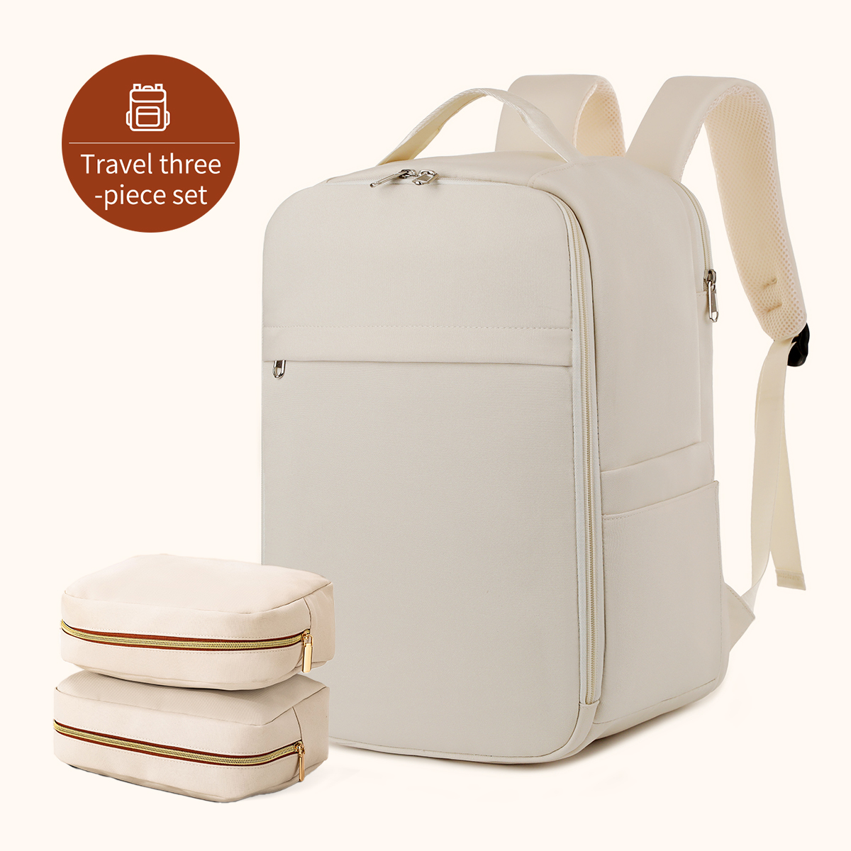 Mochila para mujer 2025, nueva mochila sencilla para ordenador de negocios, bolsa de viaje de gran capacidad para exteriores, bolso escolar para estudiantes para niños: Transparente