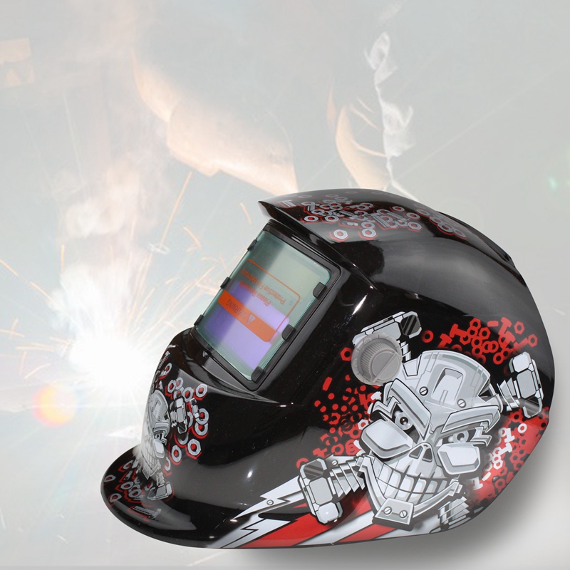 Solar Pro Welding Mask Automatic Darkening Welding Helmet Nut Head Pattern