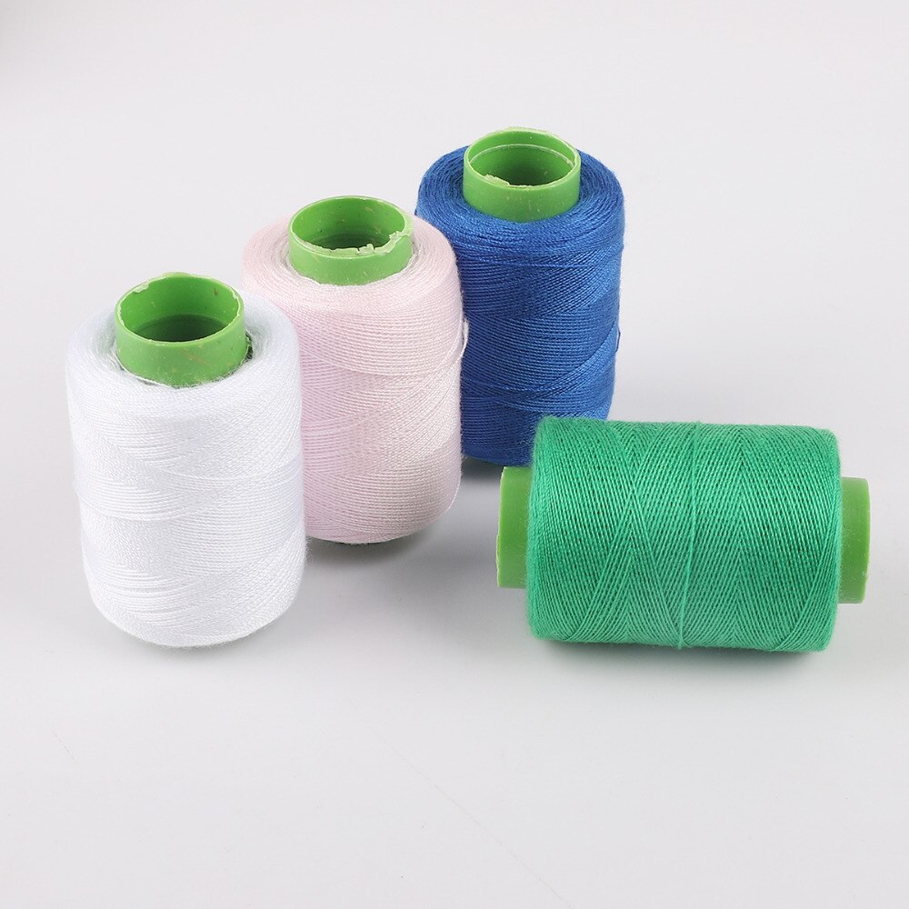 Luja ompelulanka 300 metriä 10 kpl monivärinen puuvillalanka käsinompelutarvikkeisiin