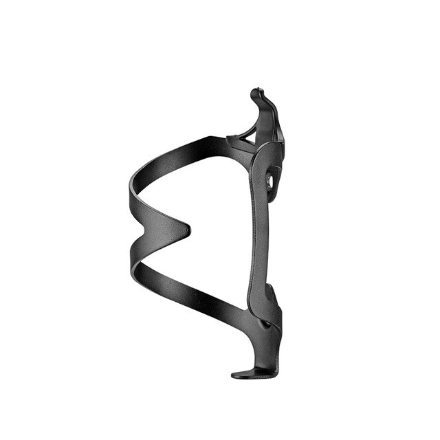 ROCKBROS Ultralight Bicycle Alloy Bottle Holder Aluminium MTB Mountain Road Bike Bicycle Accessories Water Bottle Cage Holder: Unilateral black