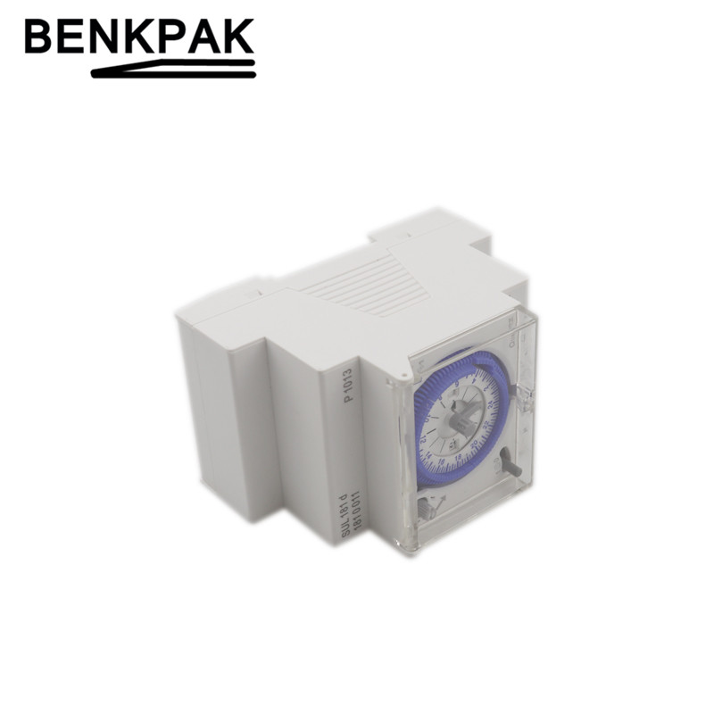 SUL 181d Analog 24 hours 3-Module Segment Mechanical DIN RAIL Timer Switch with Power Reserve SUL181d