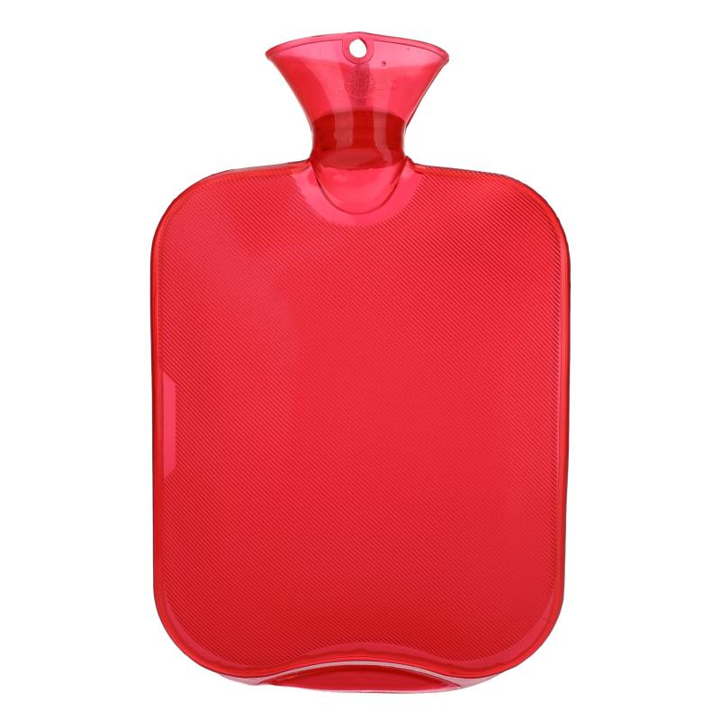 2000 Ml Water Vullen -Water Zakken Dikke Water Zak Fles Transparante Water Flessen Hoge Dichtheid Pvc explosieveilige Pouch: Rood