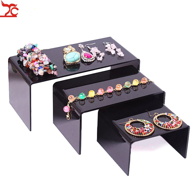 Transparent Acrylic Display Stand Multi-functional Jewelry Storage Rack Display Racks Cosmetics Display Holder