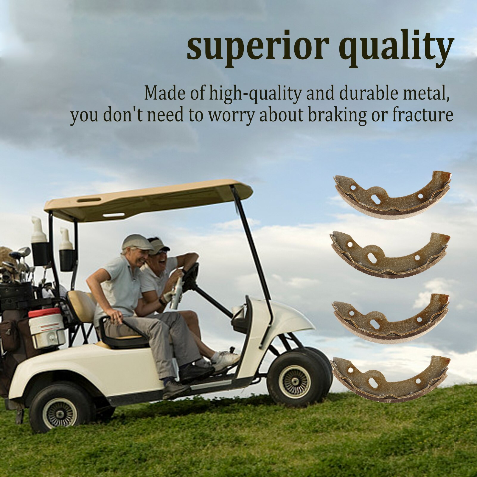 Klocek hamulcowy s Klub hamulec samochodowy klocek hamulcowy s zestaw tylny 4 szt. Wymiana bębna samochodowego klocek hamulcowy 4 szt. Tylny klocek hamulcowy s bezpieczeństwo