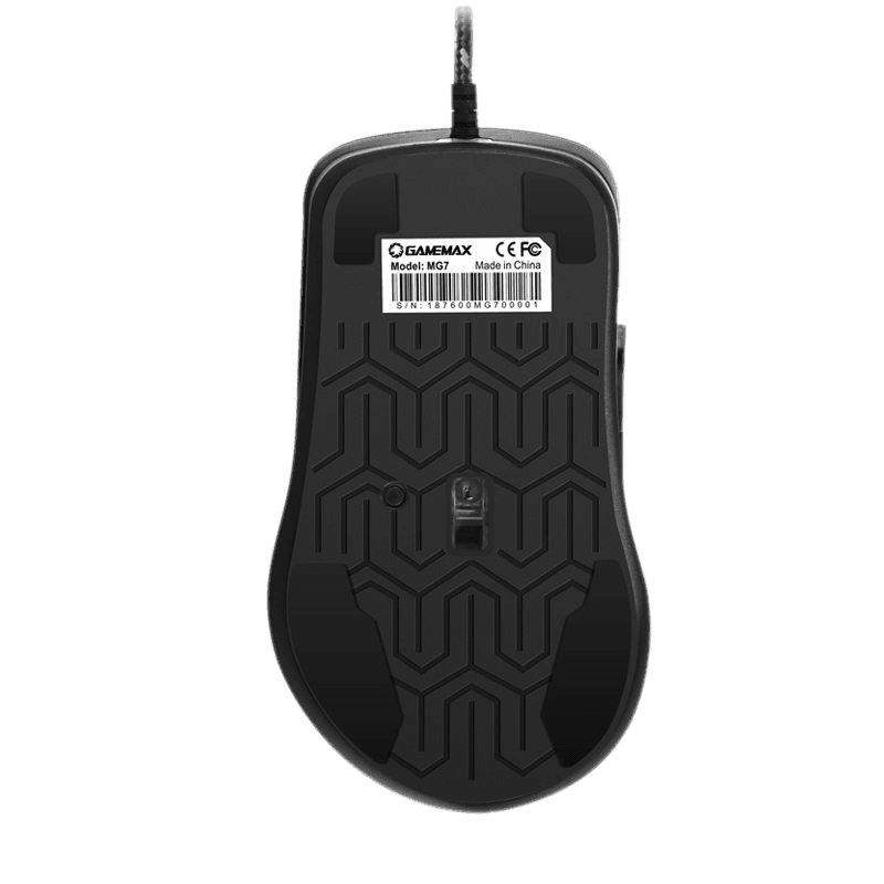 MG7 2 IN 1/USB wired gaming mouse,3200DPI/IC704A, along with softwarer define marco function/RGB light