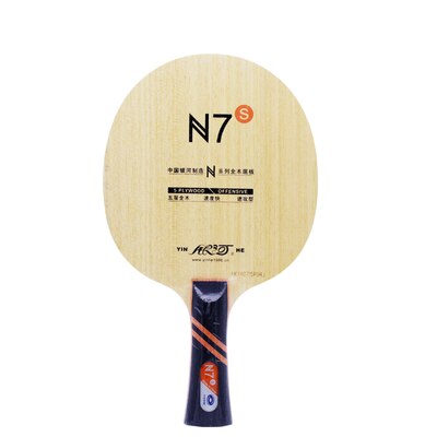 Yinhe-Hoja de tenis de mesa N1s N2s N3s N4s, de ataque de madera con bucle, para raqueta de ping pong: N7S  FL