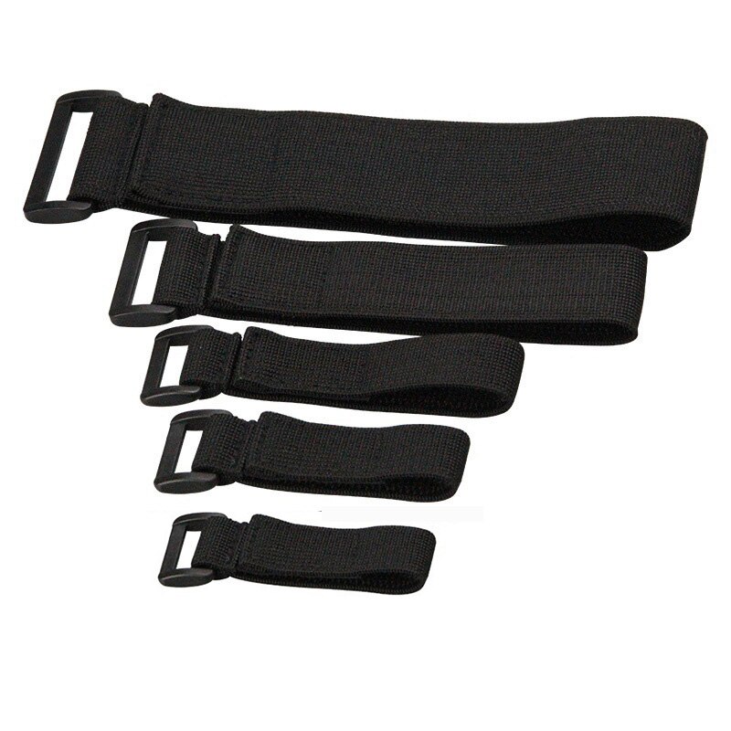 5Pcs Elastische Reverse Gesp Nylon Elastische Band Haak Lus Kabelbinders Bandjes Sticky Fastener Kabelbinders Tapes: 30x300mm 5pcs