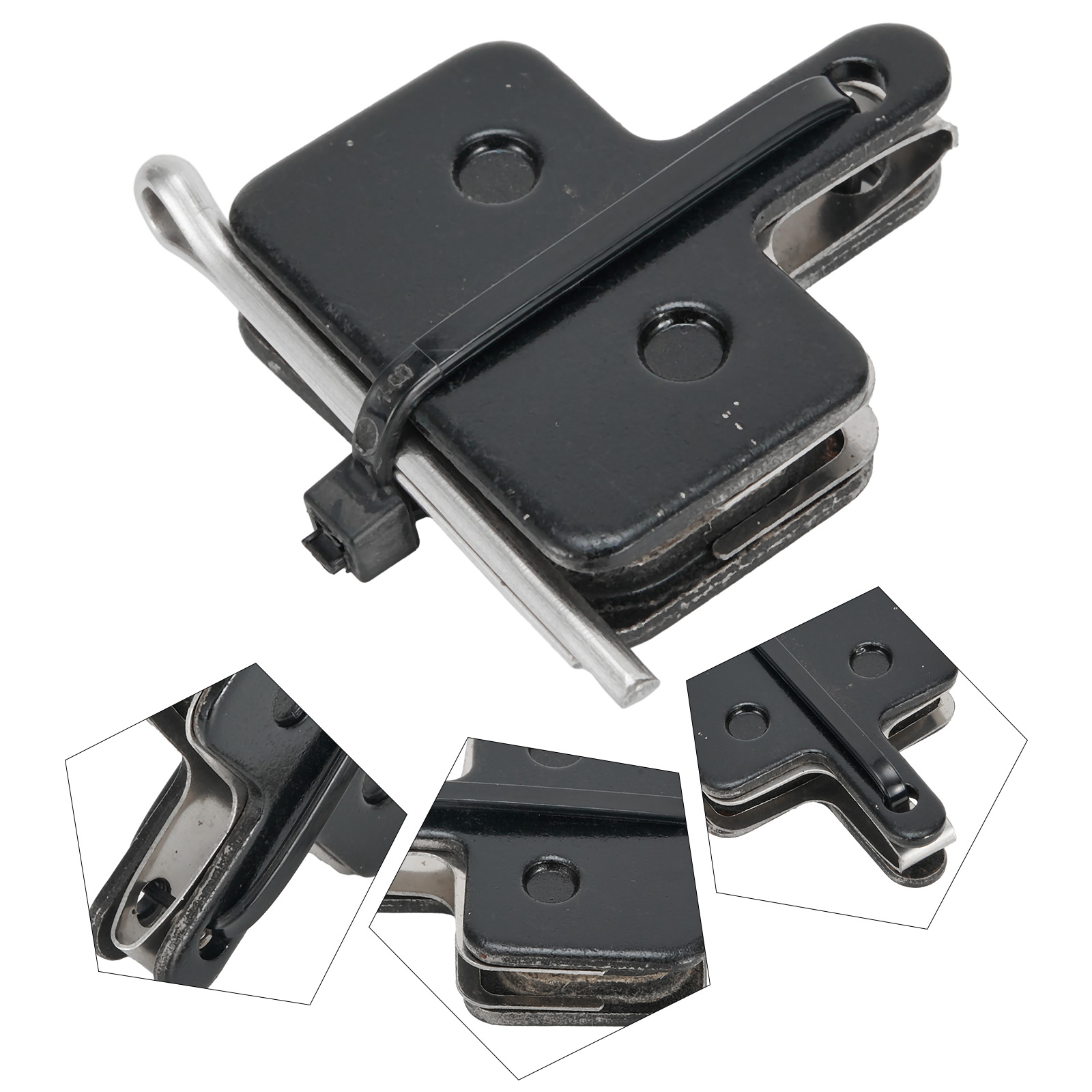 2 pièces pour Zoom plaquettes de frein hydrauliques plaquettes de frein à disque en résine 35x30.5mm accessoires pour Scooters MT200/M315/M355/M395/M446
