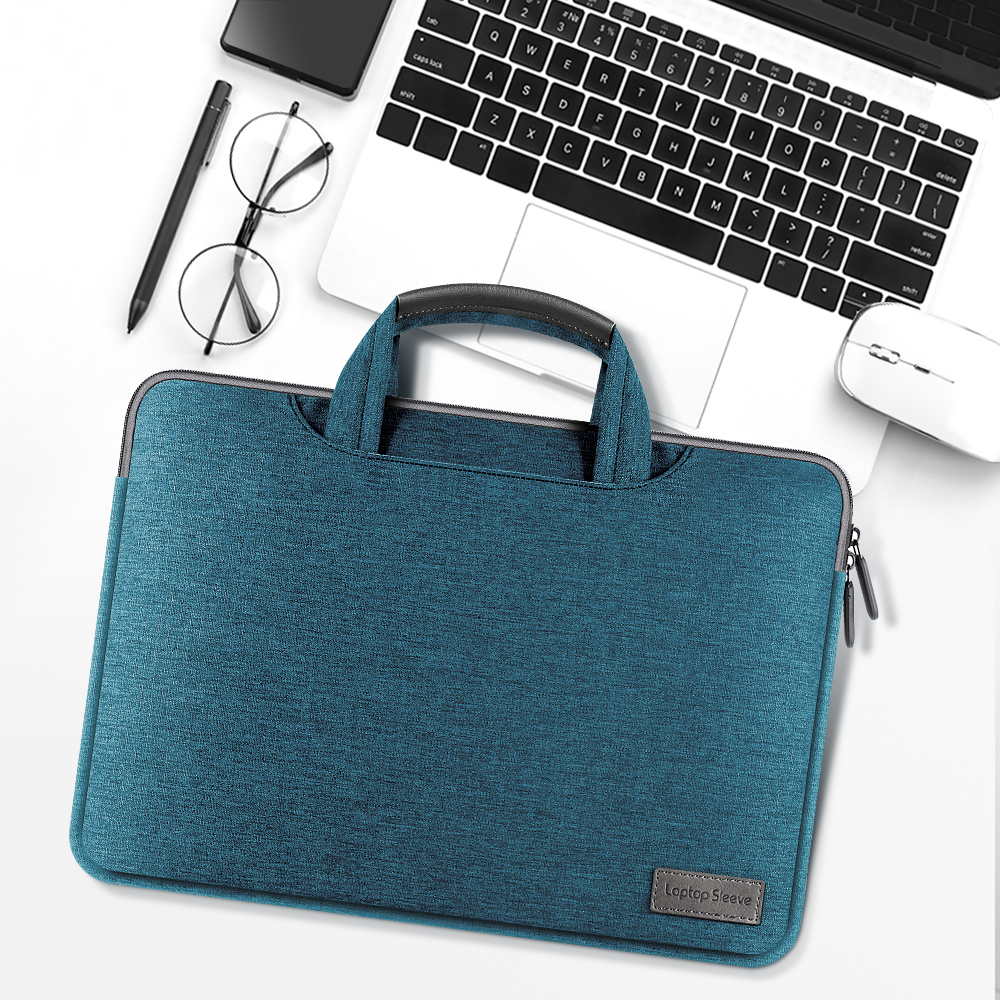 Laptop Notebook Tablet Sleeve Cover Bag 11" 12" 13" 15" 15.6" for Macbook Pro Air Retina 14 inch for Xiaomi Huawei HP Dell: dark green / 15-inch