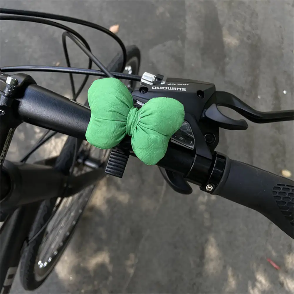Børn hamburg cykelklokke børn mini sød cykelring alarm advarsel til sport styr horn klokke cykeltilbehør: Blå
