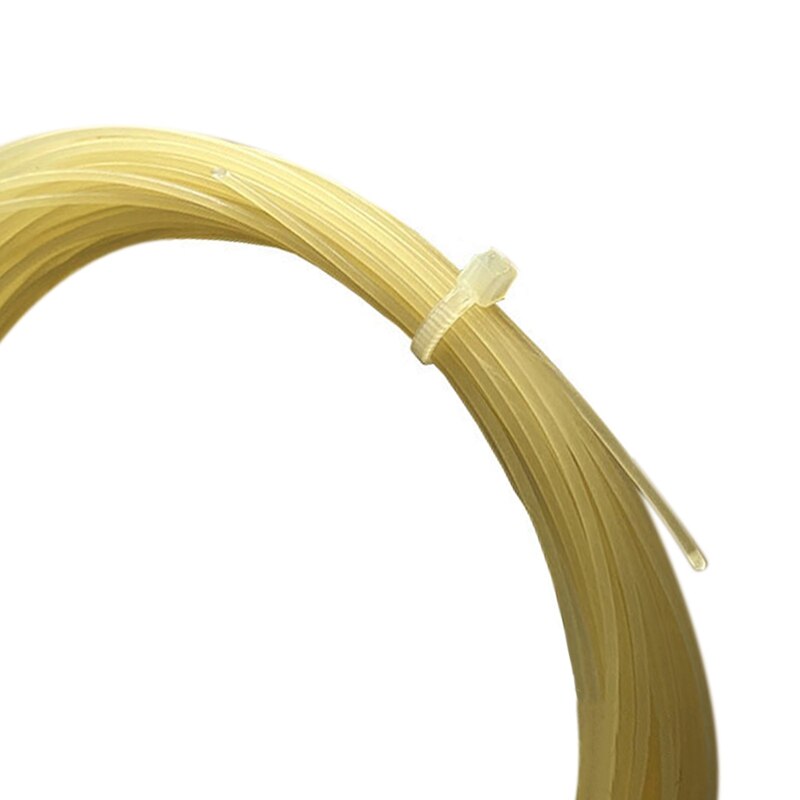 1Pc 12M Synthetic Gut Tennis Racket String Goede Elastische Tennis String Zacht Gevoel Nylon Gut 1.30Mm