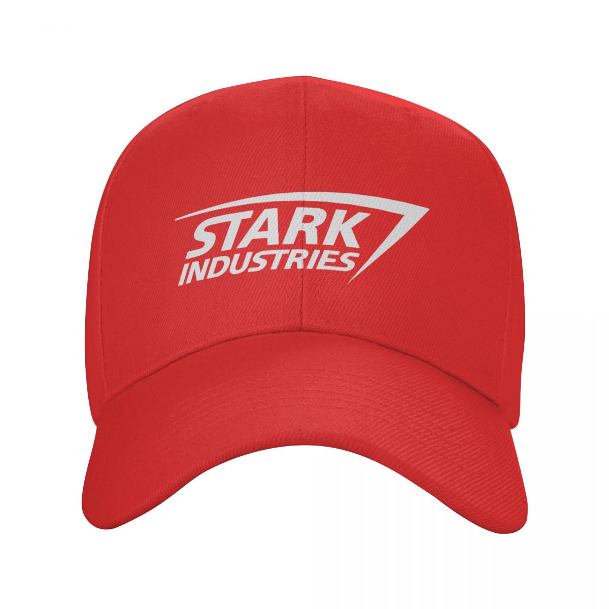 Custom Iron Company Stark Industries Baseball Cap Men Women Breathable Dad Hat Streetwear Snapback Caps Sun Hats: Red