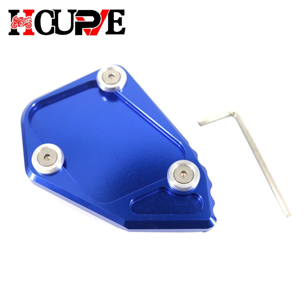 Moto CNC cavalletto piede cavalletto laterale estensione piastra di supporto Pad per R1200GS ADV R 1200 GS R1200 GS Adventure 2008-2014: Avorio