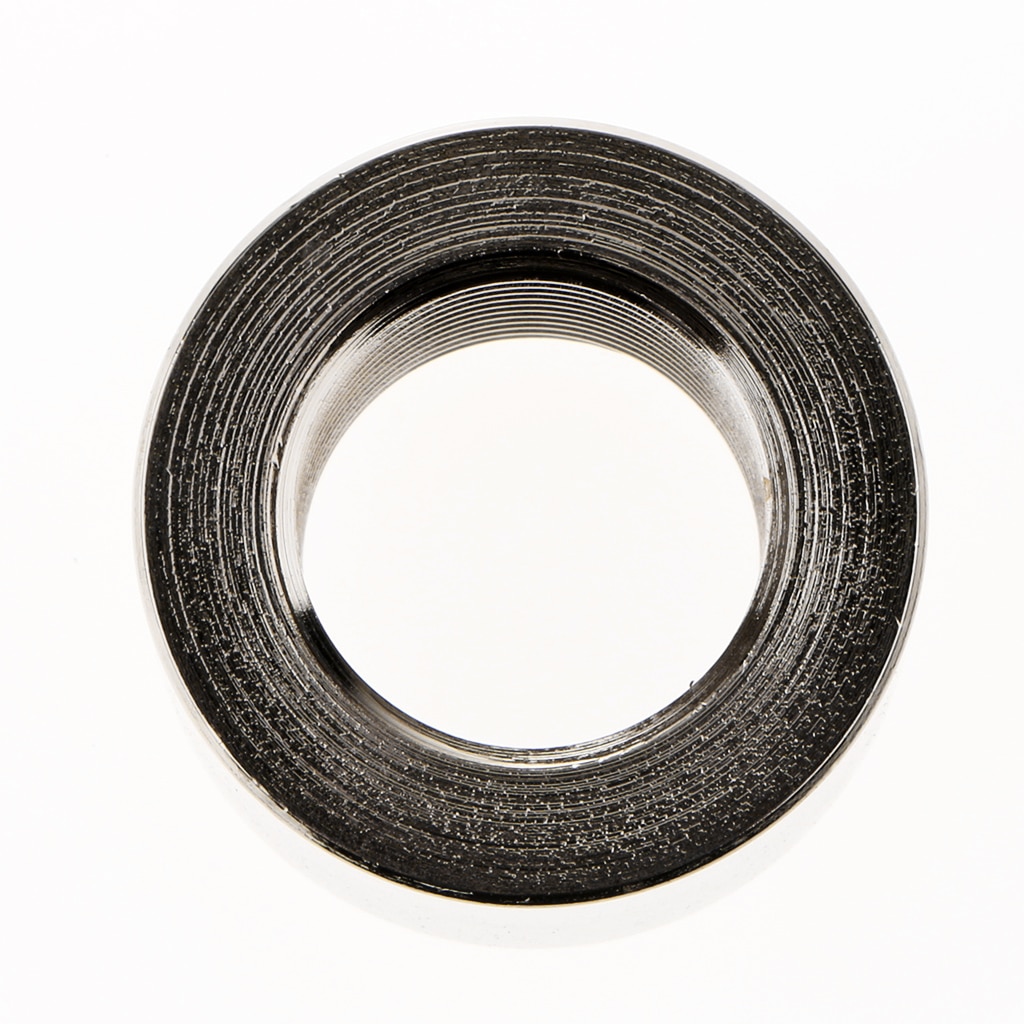 Universal O2 Oxygen Sensor Stepped Mounting Boss And Plugs Stainless Steel Chromed Adapter M18*1.5mm Thread Nut Bung