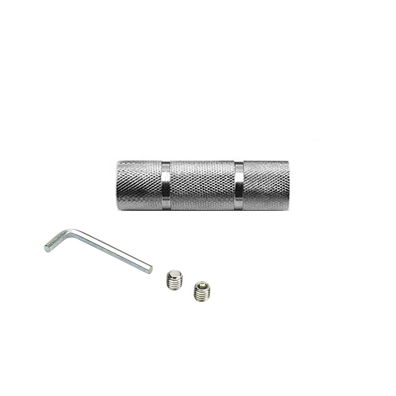 Adjustable Dumbbell Bar Connector Barbell Extension Rod For 25mm Solid Dumbbell Bar Weight Lifting Strength Training Attachments: 11cm