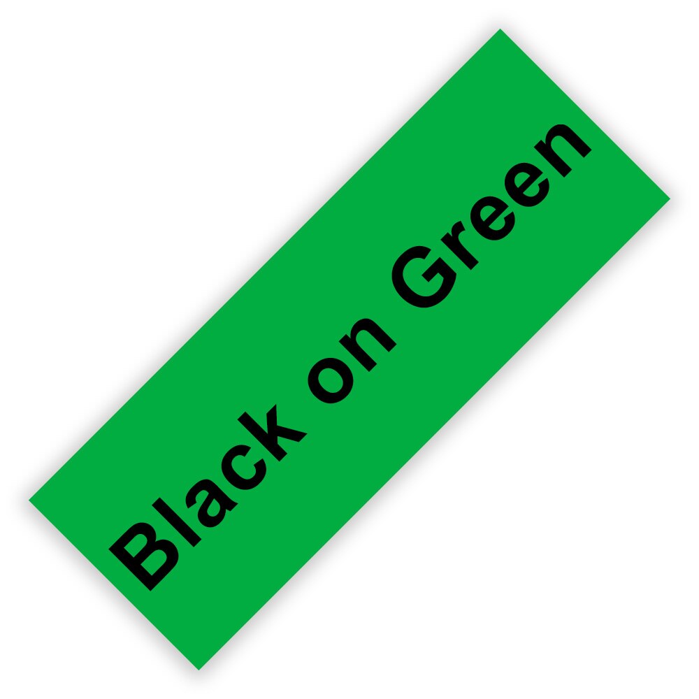 Labelwell 12mm Label Tape MK231 Compatible for brother M-K231 MK 231 MK-231 for Brother P-touch Printer black on white: 10PK Black on Green