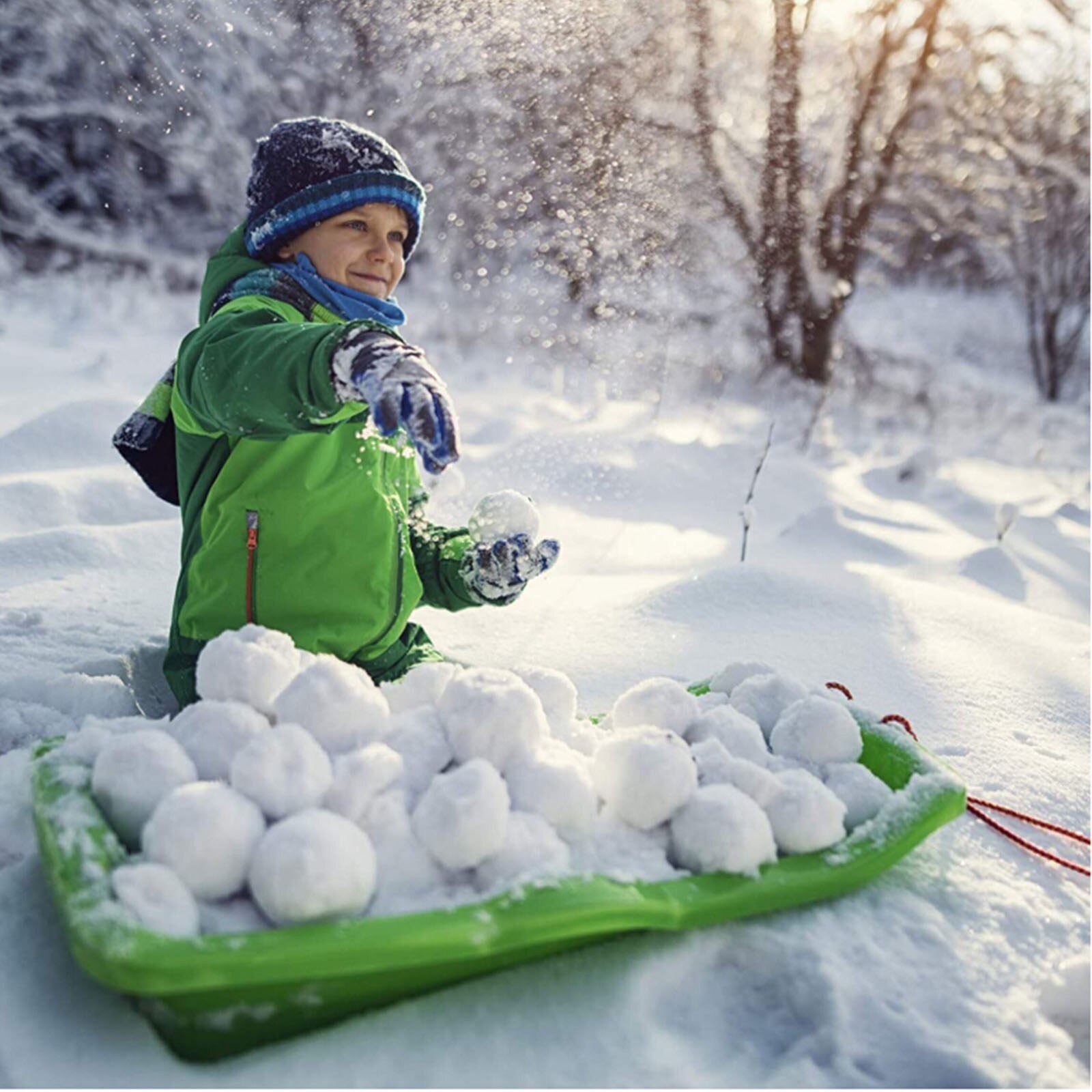 30/50Pcs Kerst Sneeuwbal Indoor Sneeuwballengevecht En Doek Bal Kinderen Team Kerstcadeau Kunstmatige Doek Fleece sneeuwbal